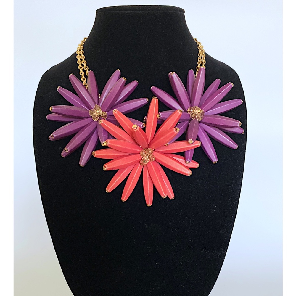 Flower Statement Necklace